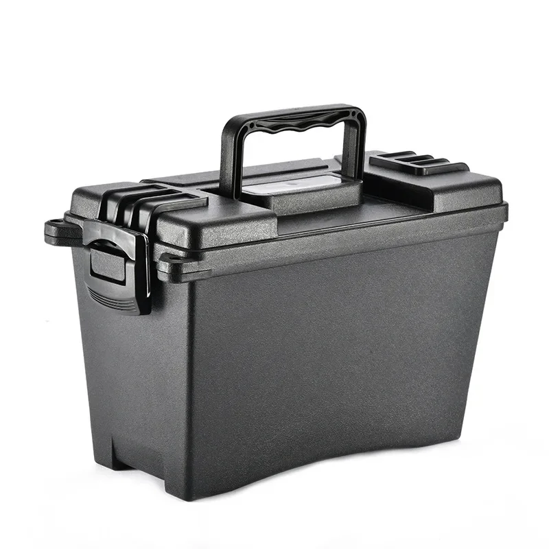 

Plastic Ammo Box Military Style Storage Ammo Can Lightweight High Strength Ammo Accessory Crate Storage Case Tactical Bullet Box