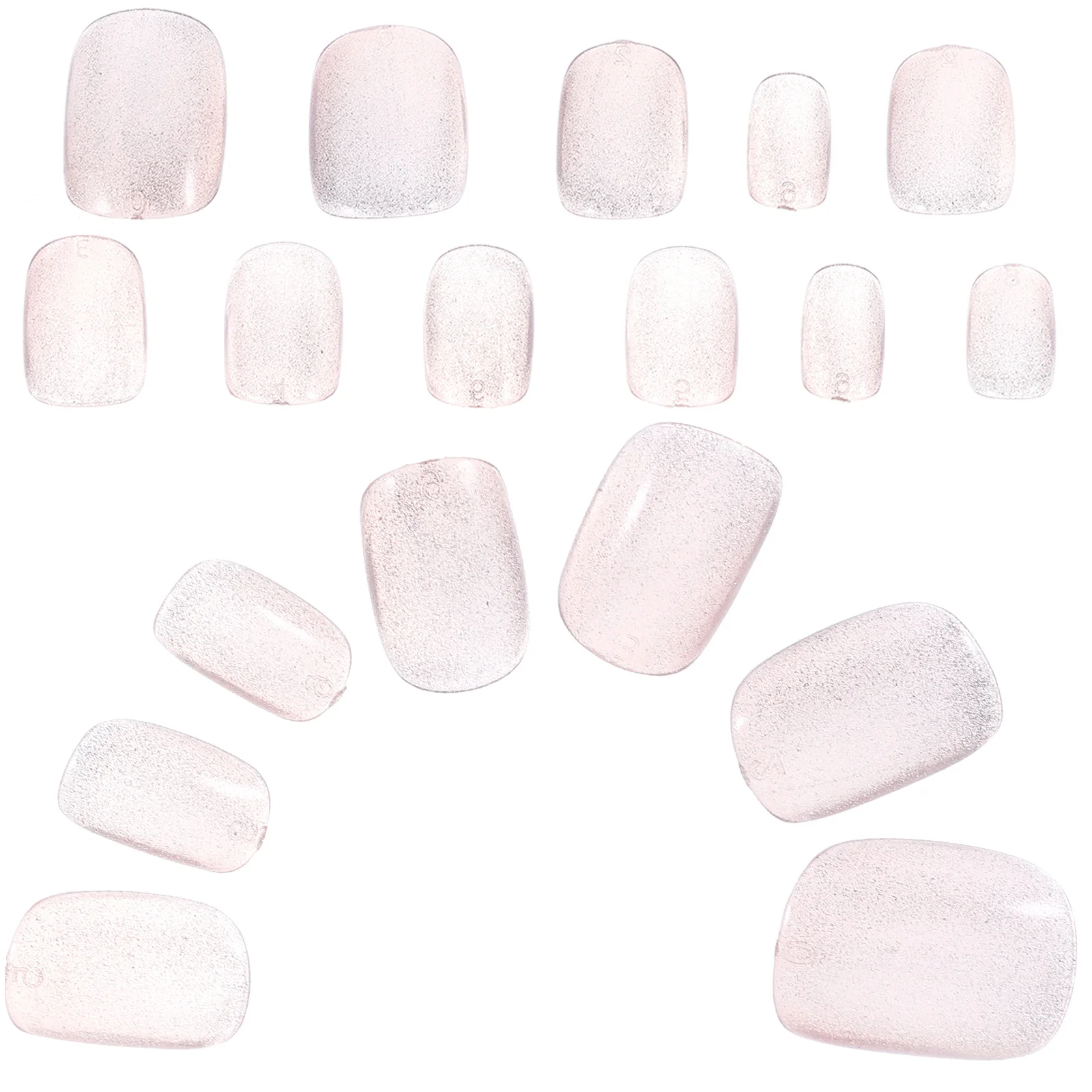 24 pièces presse sur ongles paillettes Design faux ongles faux ongles conseils pour les femmes fête de mariage maison manucure fournitures faux ongles