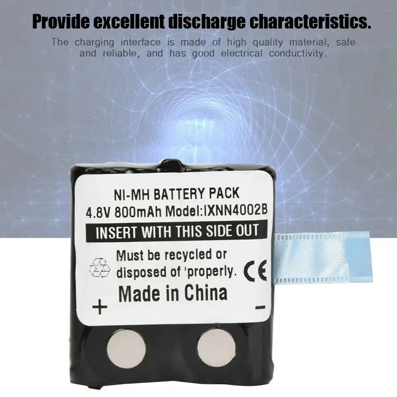 800mAh NI-MH IXNN4002B Battery For MOTOROLA TLKR T80 T80Ex XTR446 XTB446 PMNN4426 XT180 XTK446 TLKR T61 T81 T5 T6 T8 T50 Radio