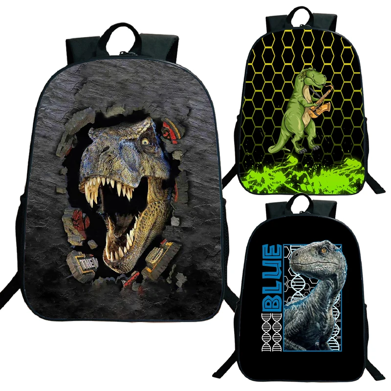 Sac à dos de dinosaure pour étudiants, sac à dos de dessin animé de Dragon Mochila pour enfants garçons filles, sacs à bandoulière pour ordinateur