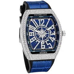 PINTIME Watch New Luminous Quartz Watch Top Brand 30m  Waterproof  Leather Strap Alloy Case Fashion And Casual Wristwatch