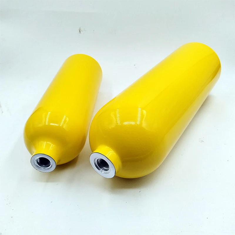 High Pressure Diving Oxygen Tank, Aluminum Alloy Cylinder, 1L, 2L, Diving Oxygen Tank, 20Mpa