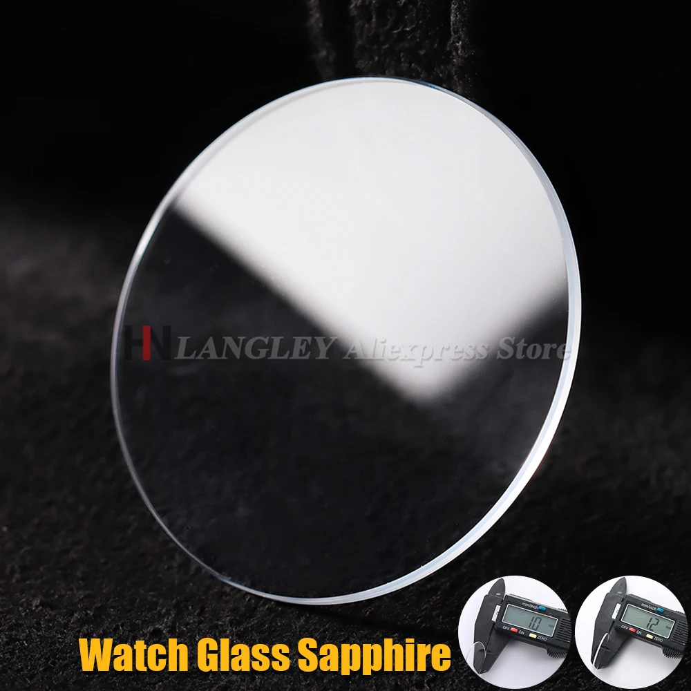 1PC Runde Uhr Glas Sapphire Kristall Flache 28mm-32mm Uhr Ersatz Objektiv Glas Spiegel Uhr reparatur Werkzeuge Dicke 1,0/1,2mm