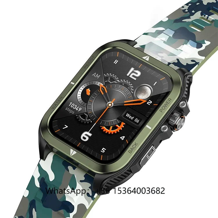 

1.83 Inch Large Waterproof Sports N7 Reloj Smart Watches BT Calling Smartwatch for Men