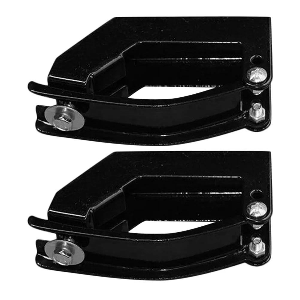 

2pcs Car Roof Bar Clamps Fixing Strong Iron Clamps For Camping Road Trip Roof Rack Crossbars Mounting Clips For Cars
