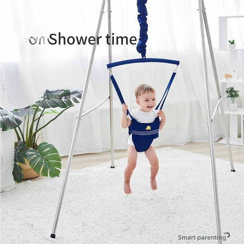 Baby fitness frame jumping chair children rocking bouncing chair swing baby bouncing artifacts coaxing baby early education toy