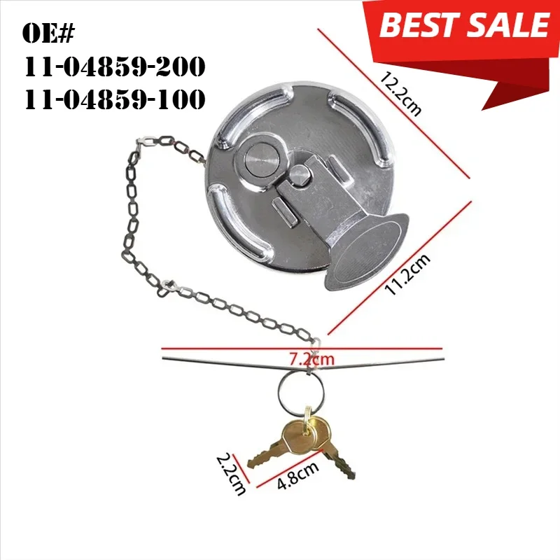 

NEW-Truck Diesel Fuel Cap Locking Fuel Cap For Peterbilt 72-17 11-04859-200 11-04859-100 572.1015 Parts Accessories 1 Piece