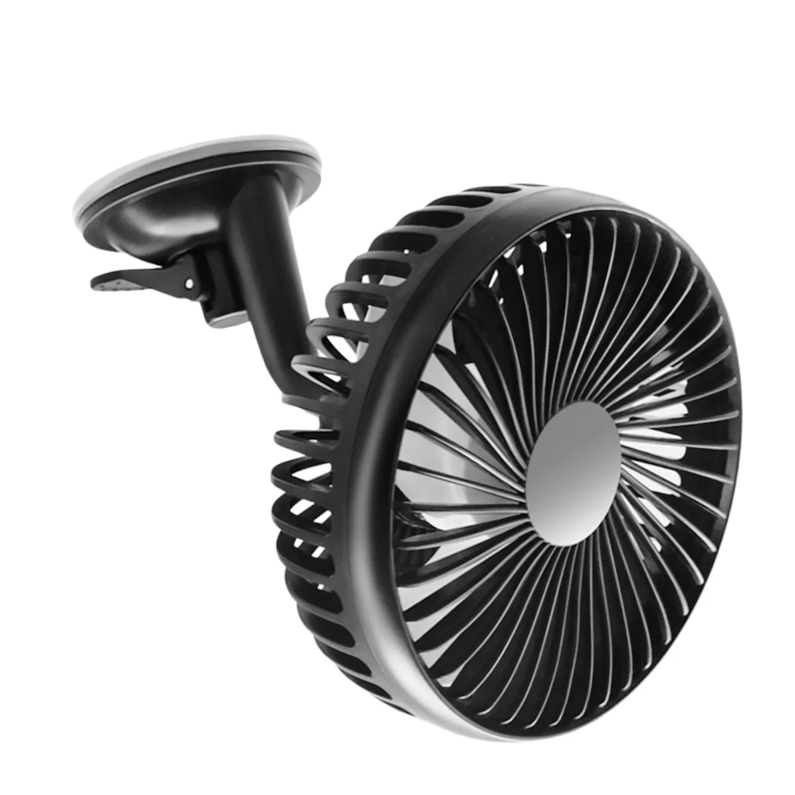 Car Fan USB Charging Rotatable Cooling Fan for Universal Truck Suv Vehicle Dashboard Design Carseat Fans