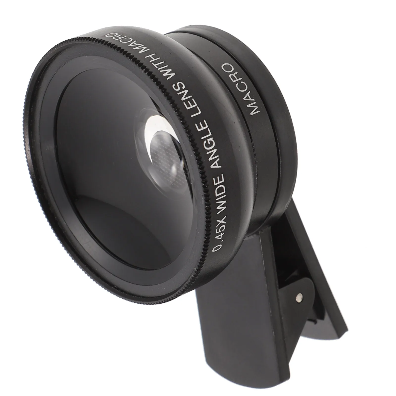 1Pcs Wide-Angle Macro Phone Camera Lens Portable Clip-on Phone Macro Lens for Clear and Wide Angle Photos