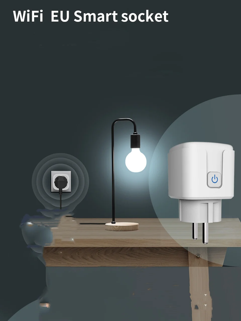 TASMOTA الأوروبي المنزل الذكي المسبق واي فاي التوصيل يعمل مع مساعد المنزل مراقبة استهلاك الكهرباء 10A-16A 100-240 فولت #5