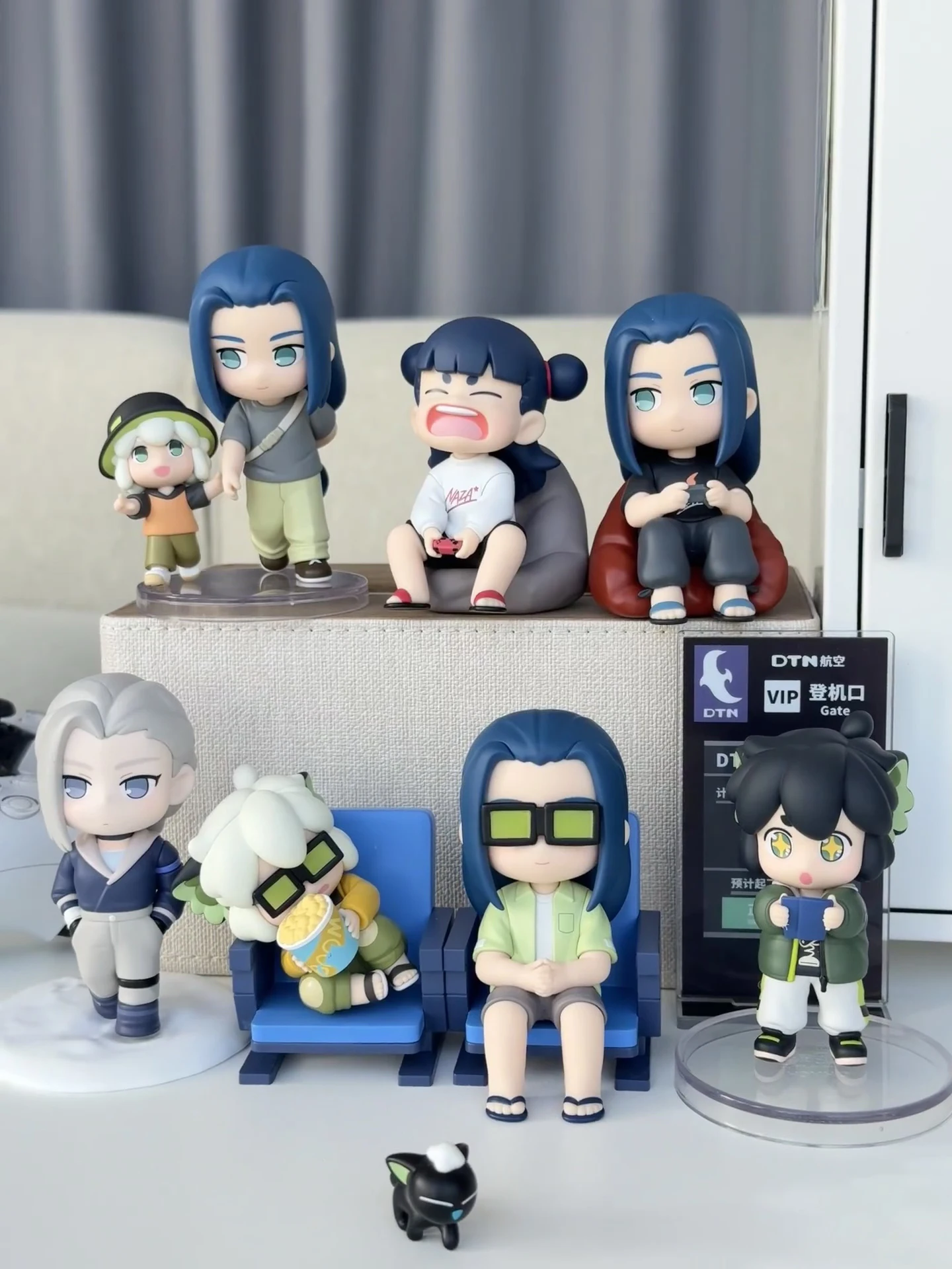 

ОРИГИНАЛ The Legend of Hei 2, коллекция повседневной серии Wuxian Luo Xiaohei, фигурка, слепая коробка, таинственные подарки на день рождения