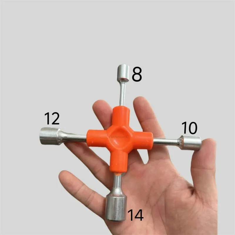 Multi-function Cross Spanner Mini Portable Three Hexagonal Internal Wrench For Tool Repair Maintenance Tools