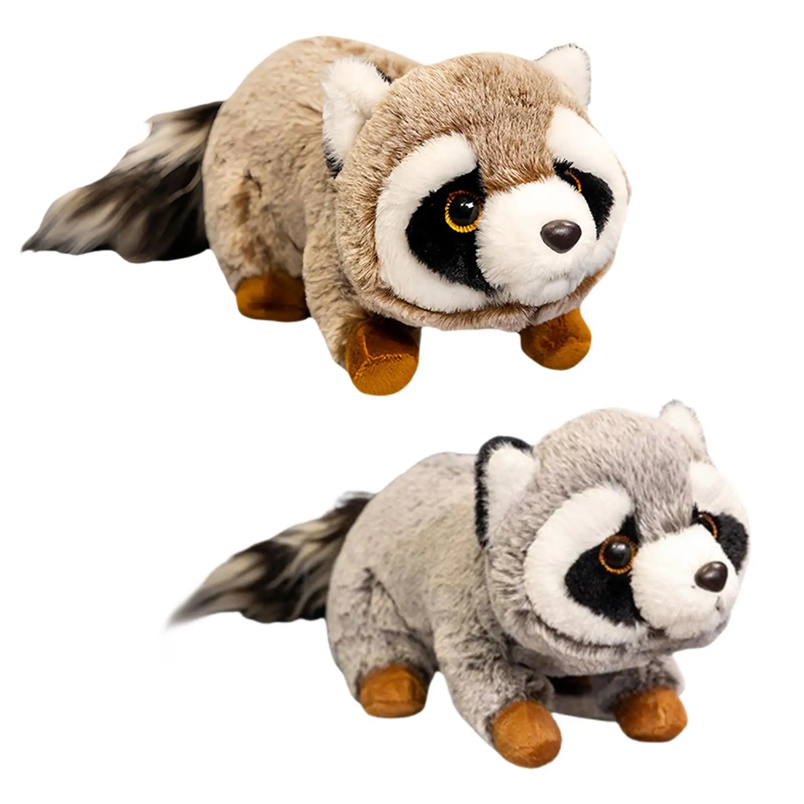 Soft Raccoon ตุ๊กตาสะสมรูปตุ๊กตาน่ารักของเล่นสําหรับครอบครัวเด็กผู้ใหญ่