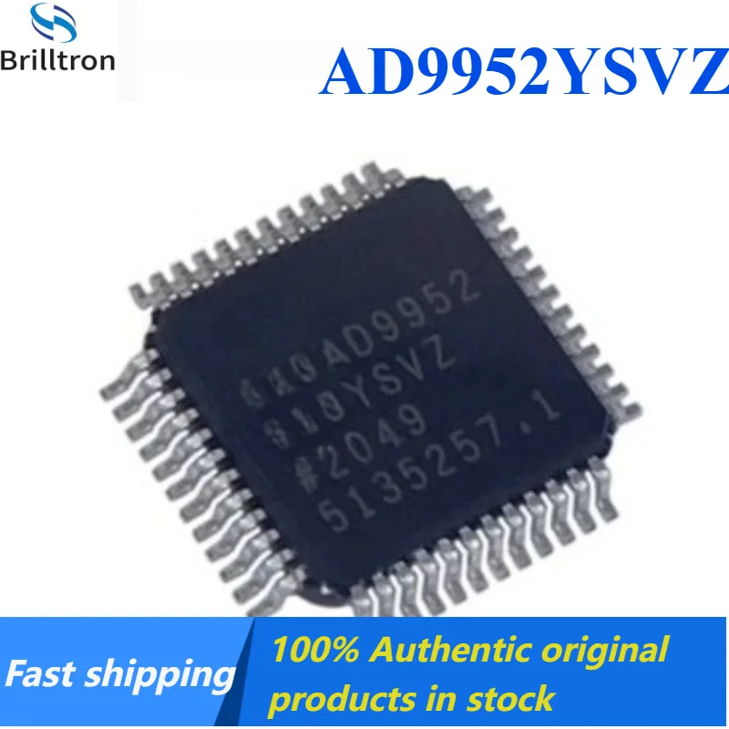 

1-5PCS NEW AD9952YSVZ AD9952YSV TQFP-48 Brand New Original Stock Available, Fast Shipping.