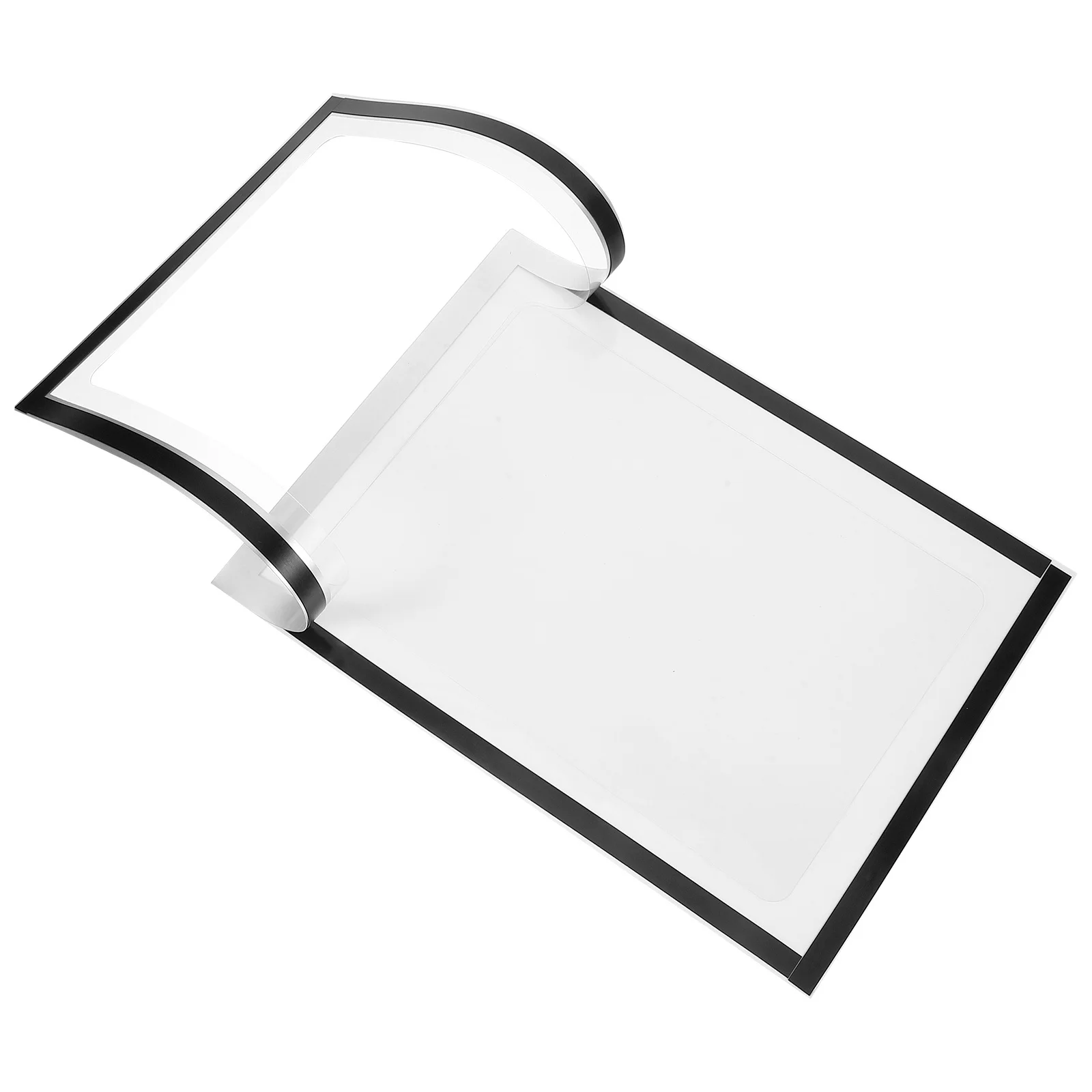 Портативная художественная папка с прозрачными карманами, прочный буфер обмена для офиса, школы, рисования, эскизов, органайзер для проектов, хранения файлов