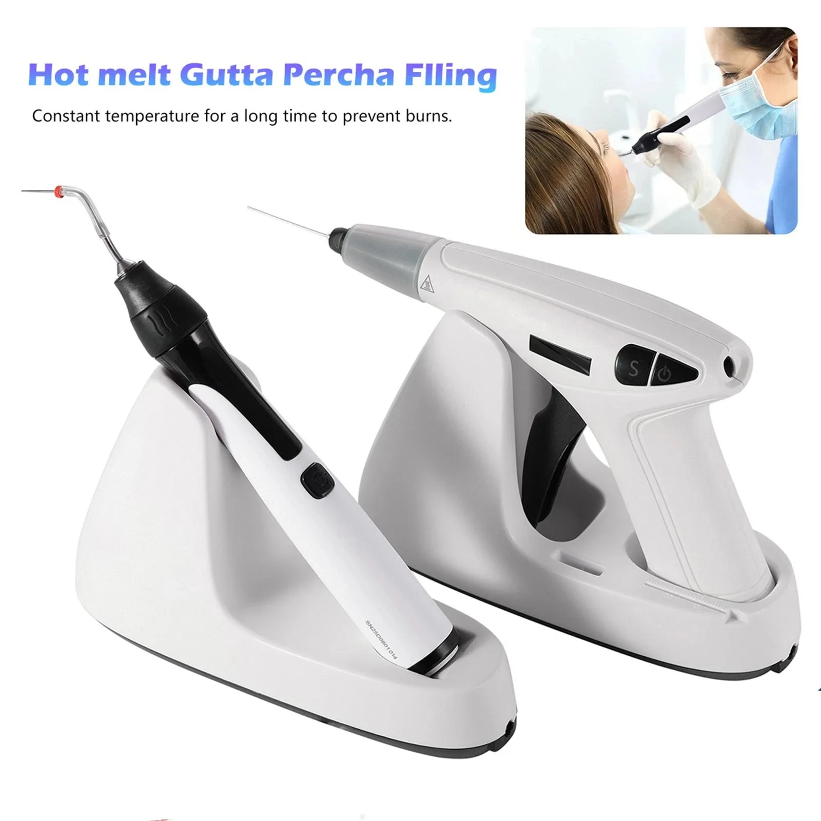 For Woodpecker Dental Endo Gutta Percha Obturation System Root Canal Cordless Heated Gun Pen