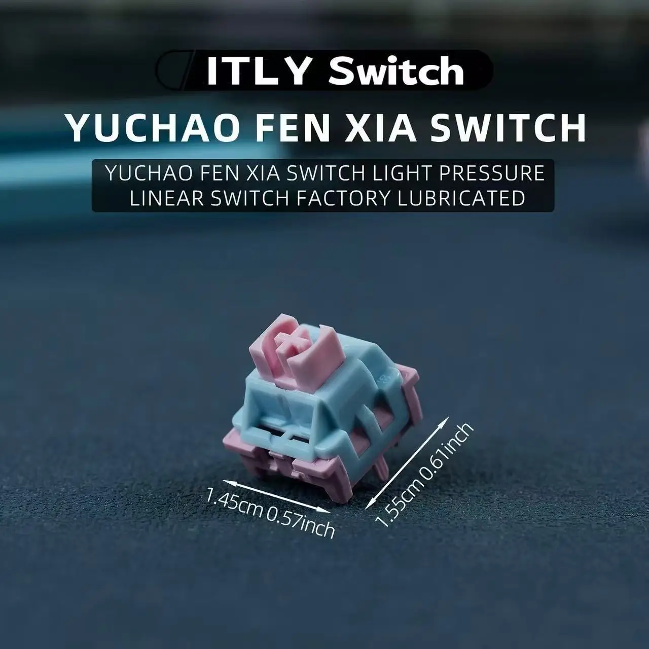 

Переключатель Fenxia, линейные переключатели, 35gf, 5 контактов, заводская смазка, индивидуальный переключатель клавиатуры для игр, офиса, механическая клавиатура, сделай сам