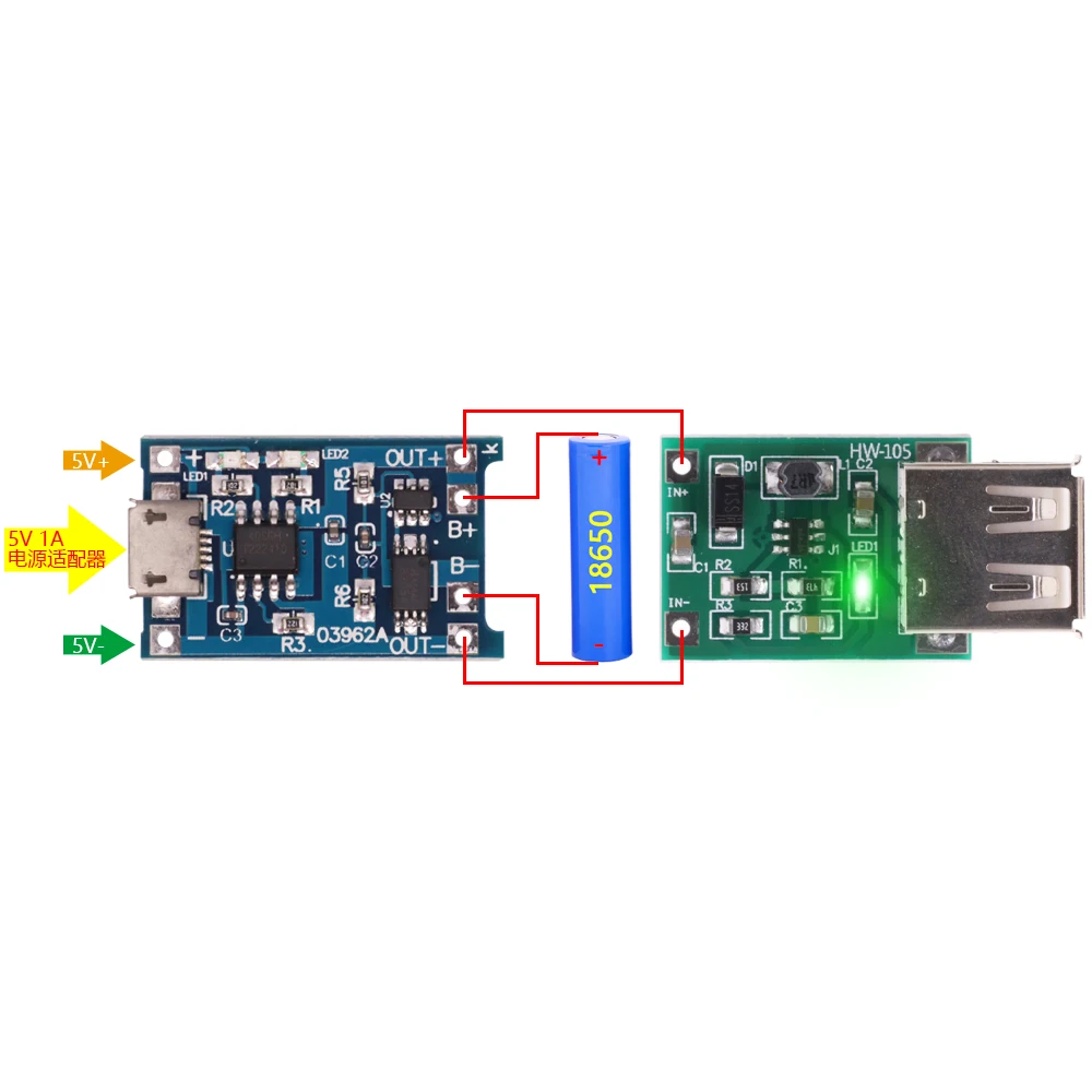 DC-DC Boost Module (0.9V ~ 5V) 600mA Boost Converter Step Up Module USB Mobile Power Boost Board