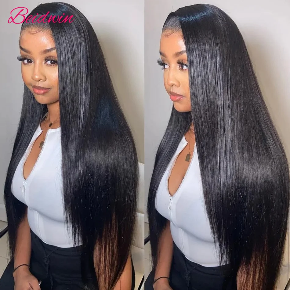 

Straight Lace Front Wigs 13X4 Hd Lace Frontal Wigs Hd Lace Front Wig Human Hair Glueless Preplucked Human Wigs Ready To Go