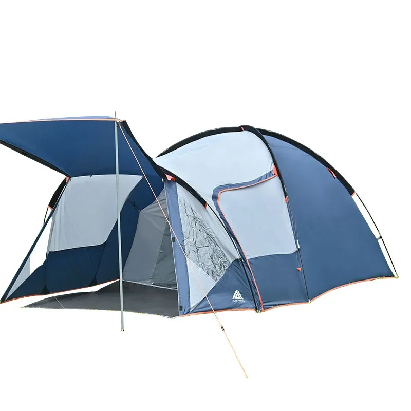 Открытый, палатка, кемпинг, двухъярусный, пляж, студия, портативный, складной