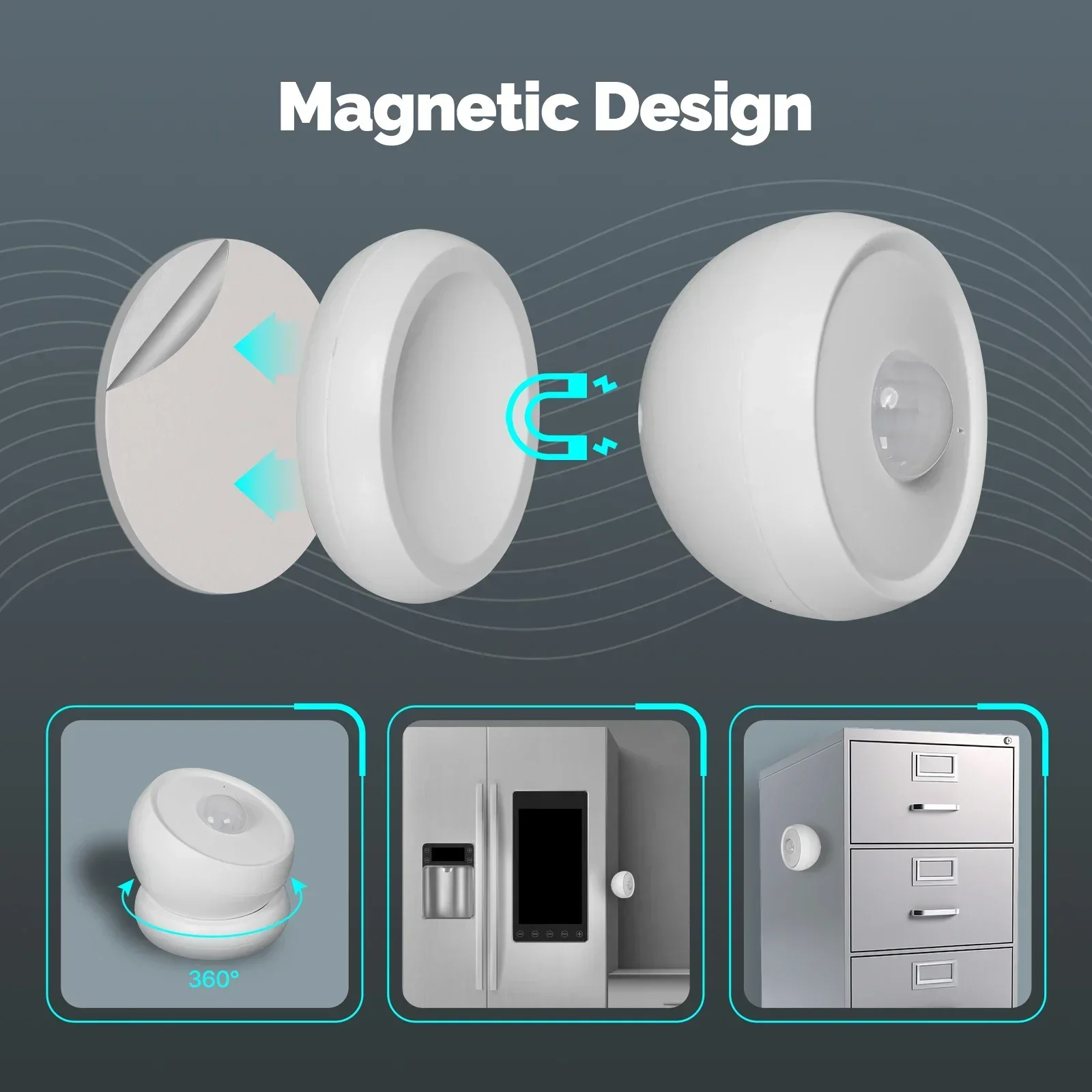 MOES Tuya Zigbee Smart PIR Sensor Human Body Infrared Motion Detector With Magnetic Base Home Security Automation Battery Power