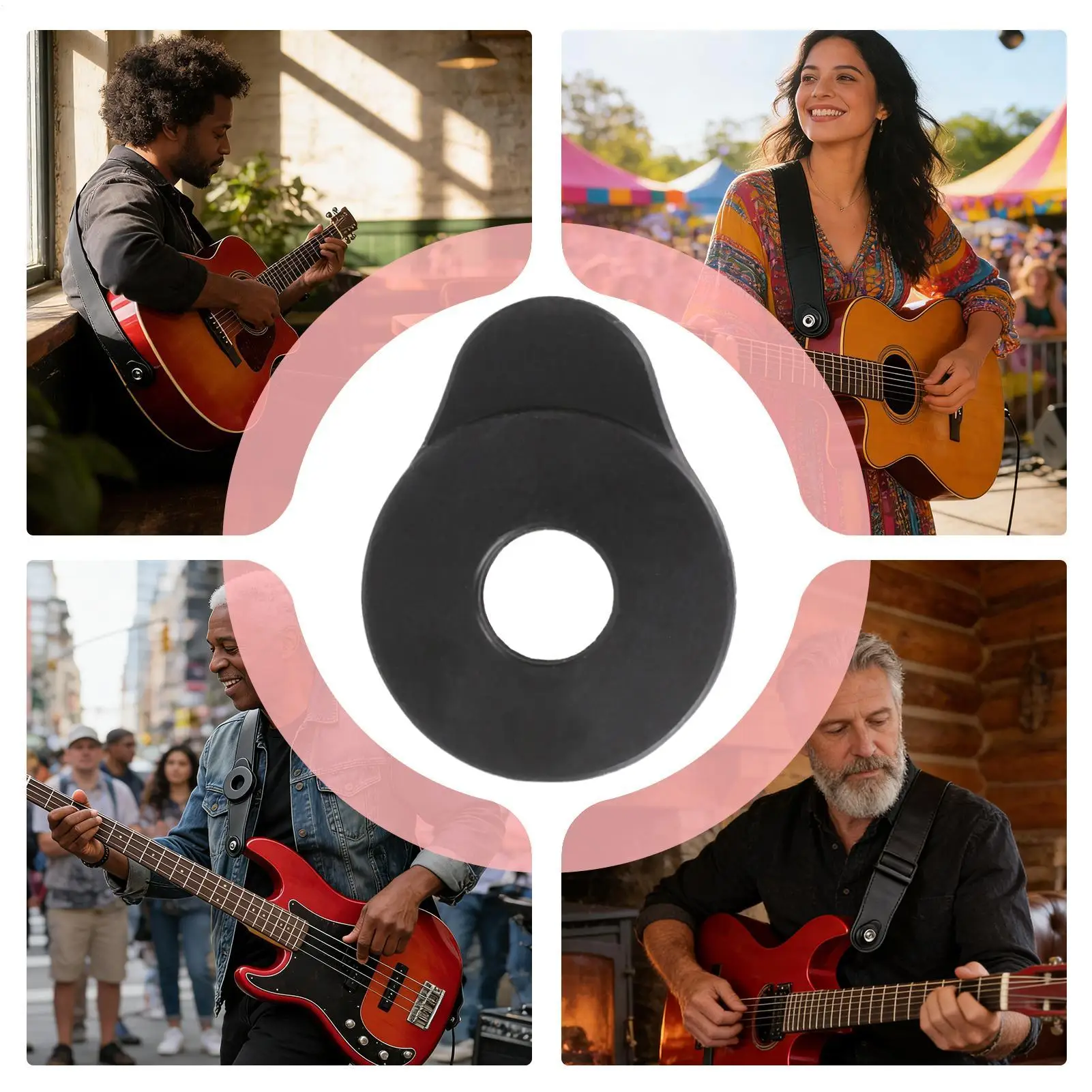 

Замки-фиксаторы для гитарных ремней, резиновые стопоры для акустических гитар, замки-фиксаторы для электрогитар, электробасов, укулеле, для замены и ремонта музыкального оборудования