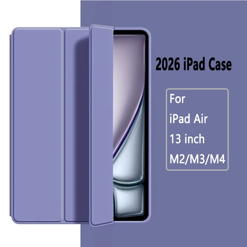 

For Apple iPad Air 13 2026 M4 Case 13inch A3461 Air 13" M3 2025 A3271 Magnetic Stand Smart Funda Coque iPad Air13 A2898 M2 Cover