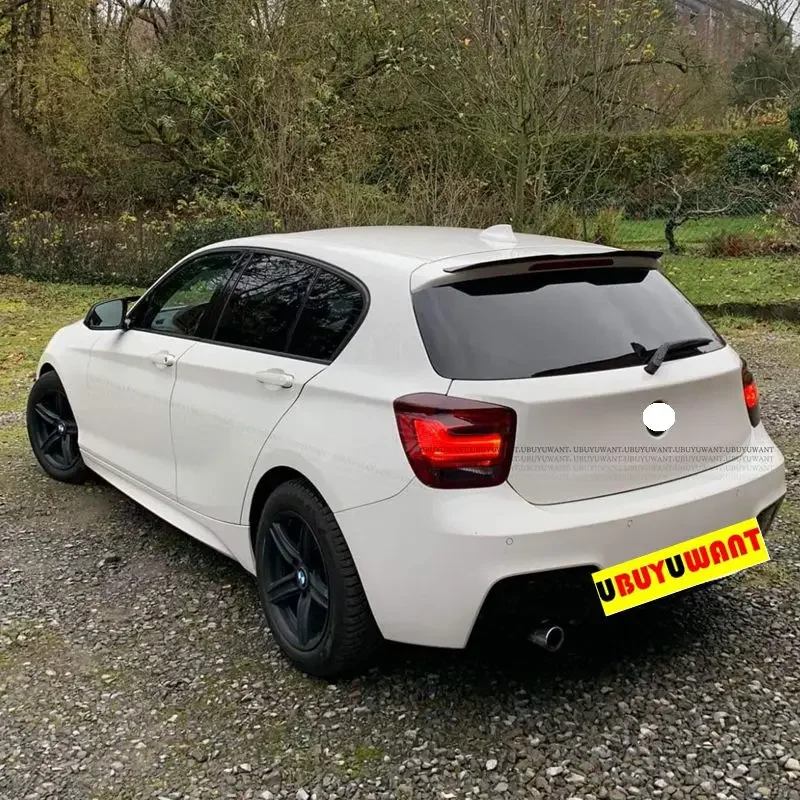 New Design Spoiler for Bmw E87 Spoiler 1 Series 1ER Hatchback 120i 118i 116i 2004 To 2012 ABS Rear Wing