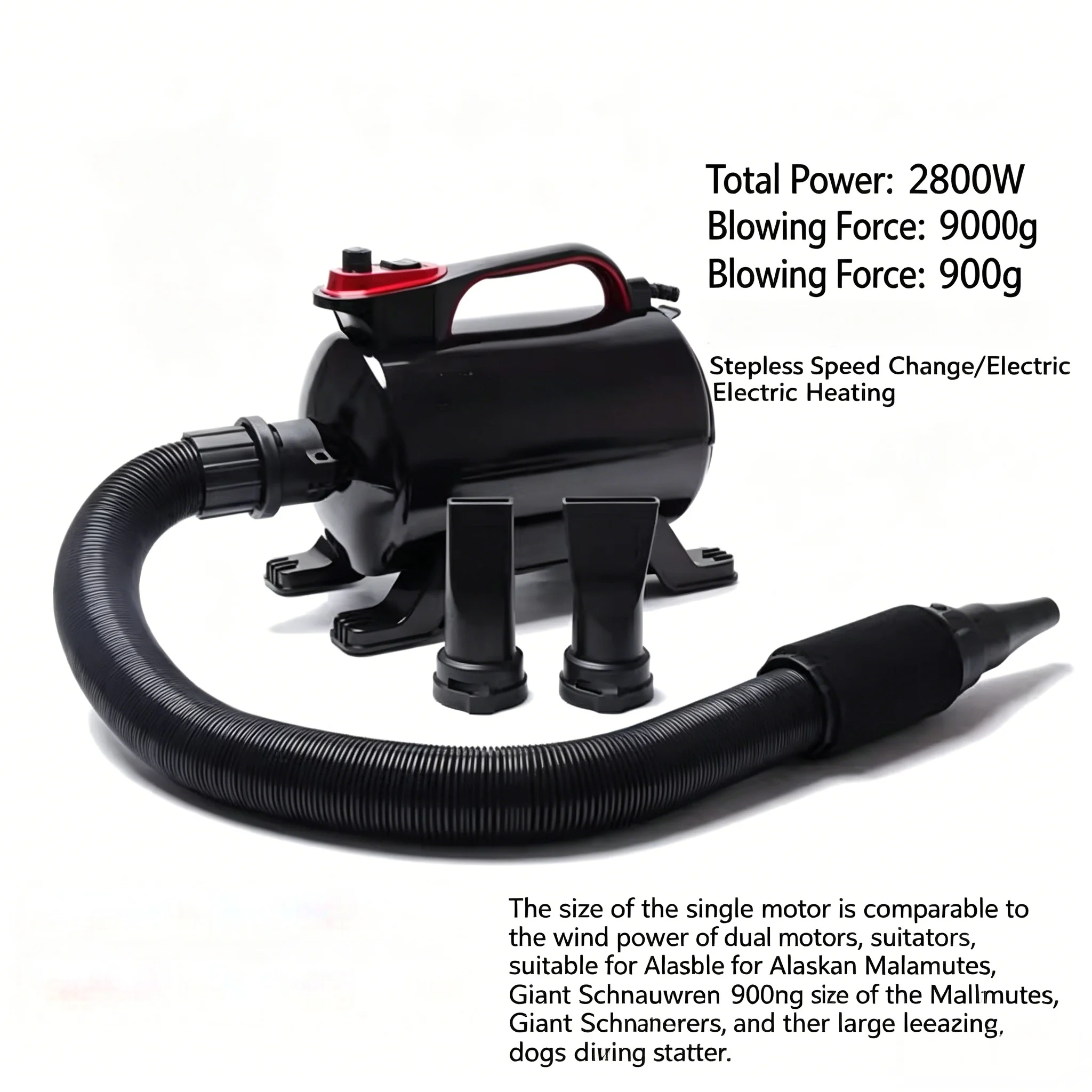Home & Pet Salon Applicable Ultra Quiet Quick Dry Pet Blower High Power Hair Dryer For Family Pet Cats