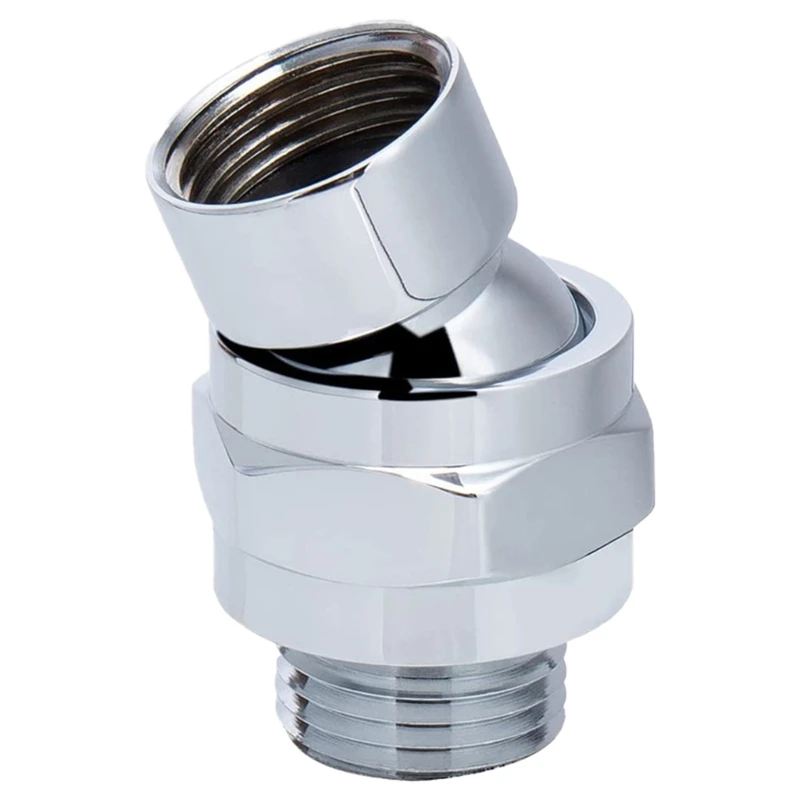 Nuevo Adaptador cabezal ducha con junta bolas latón, bolas giratorias ajustables, extensión brazo ducha,