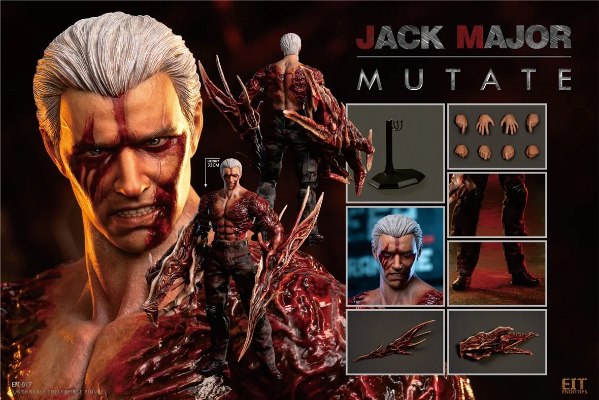 

EIT END I TOYS EIT017 1/6 Jack Major Mutate Action Figure