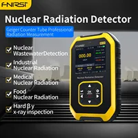 FNIRSI GC-01 Geiger Counter Nuclear Radiation Detector Personal Dosimeter X-ray γ-ray β-ray Radioactivity Tester Marble Detecto