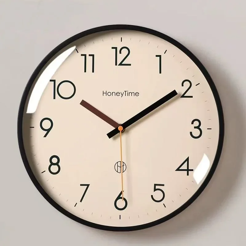 Classic Living Room Portable Clock Hanging Clock Wall Mounted Ultra Quiet Quartz Clock Practical Home Decoration Bedroom
