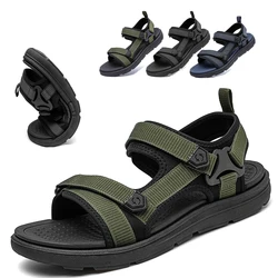 Sandali da uomo di moda all'aperto scarpe da uomo estive scarpe Casual sandali da spiaggia traspiranti Sapatos Masculinos Plus Size