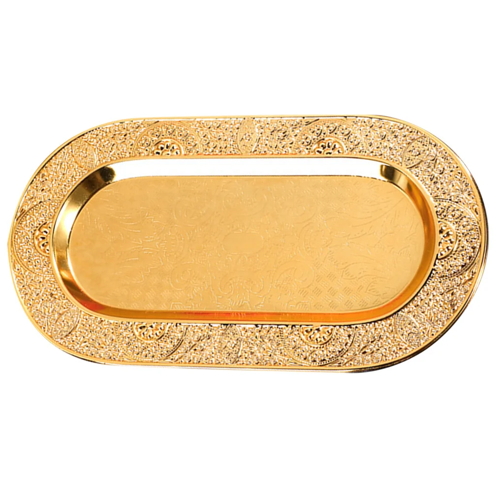 

European Fruit Tray Vintage Snack Serving Dish For Party Coffee Table Decor Appetizer Tray Dried Fruit Storage Plate