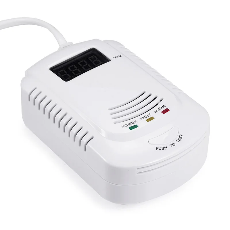 ACJ-808C Composite Alarm Carbon Monoxide Gas Belt Display Voice Function Alarm Detector Detect A Variety Of Gas Highly Sensitive