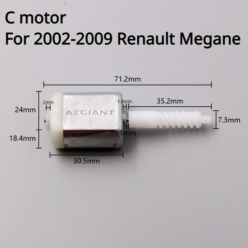 Autoteile Motor für Renault Megane Türschlossantrieb + Lenkschloss Saisonatore Auto Center Lock Lenkrad Säulenschloss Reparatur