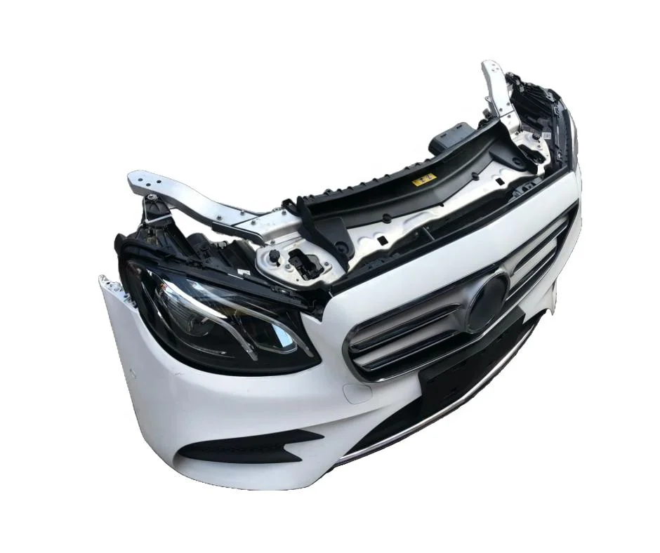New Popular E Series W213 Sports Style Front Assembly Front Face Front Mouth Surrounded Headliner Bumper for -