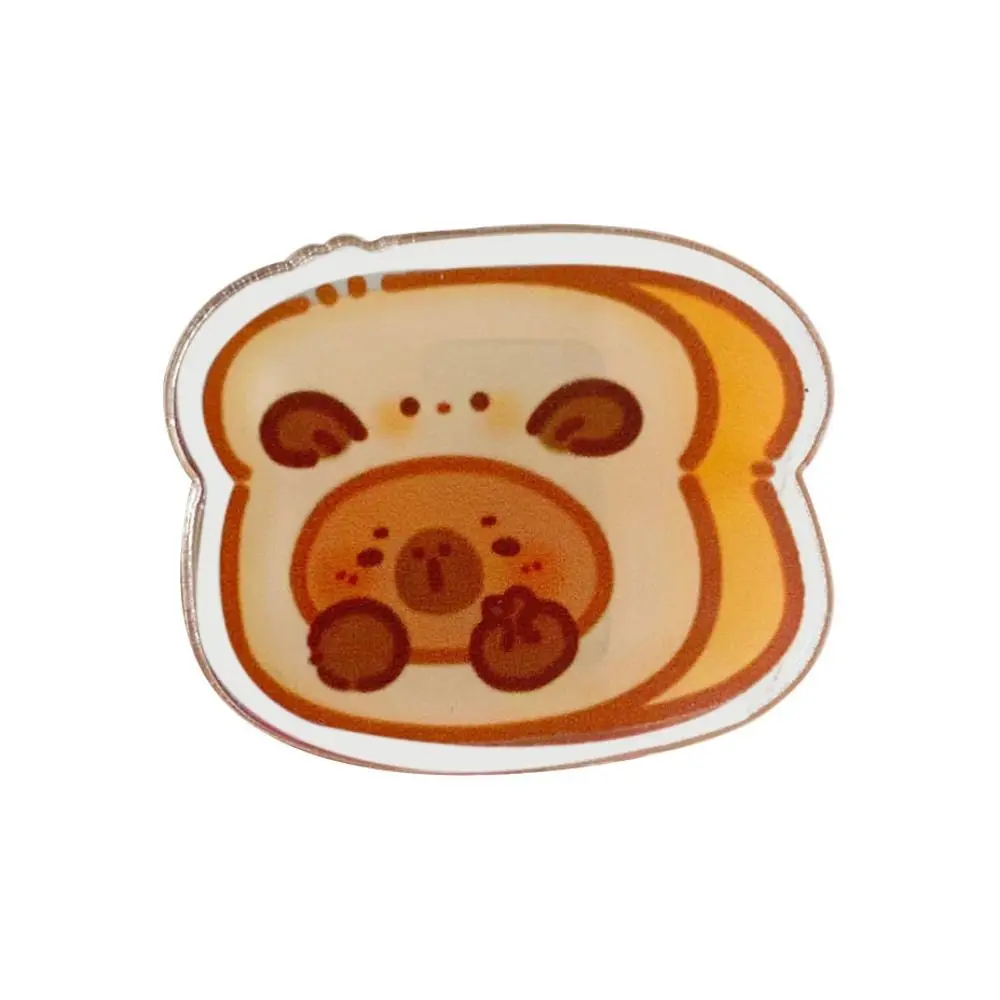 

Новый акриловый держатель для заметок в виде капибары, школьные принадлежности, милая папка для файлов с героями мультфильмов, папка для хранения офисных принадлежностей, зажим из полипропилена