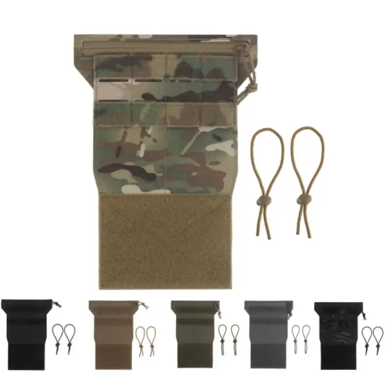 

Tactic Chest Rig Mag Pouch Molle Expansion Board Adapter Front Panel NavigationExpansion Gear for Battery Utility Storage Pouche