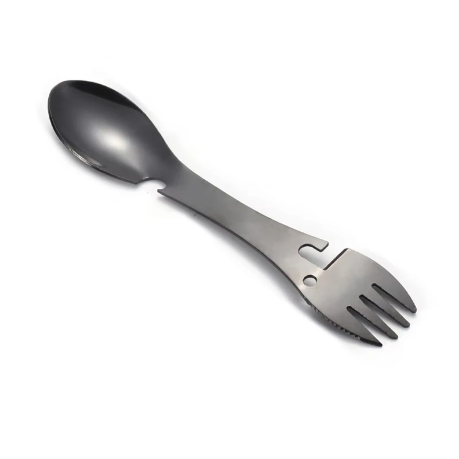 

Outdoor Survival Tools 5 in 1 Camping Multi-functional EDC Kit Practical Fork Spoon Bottle/Can Opener Foot stretcher band Yoga