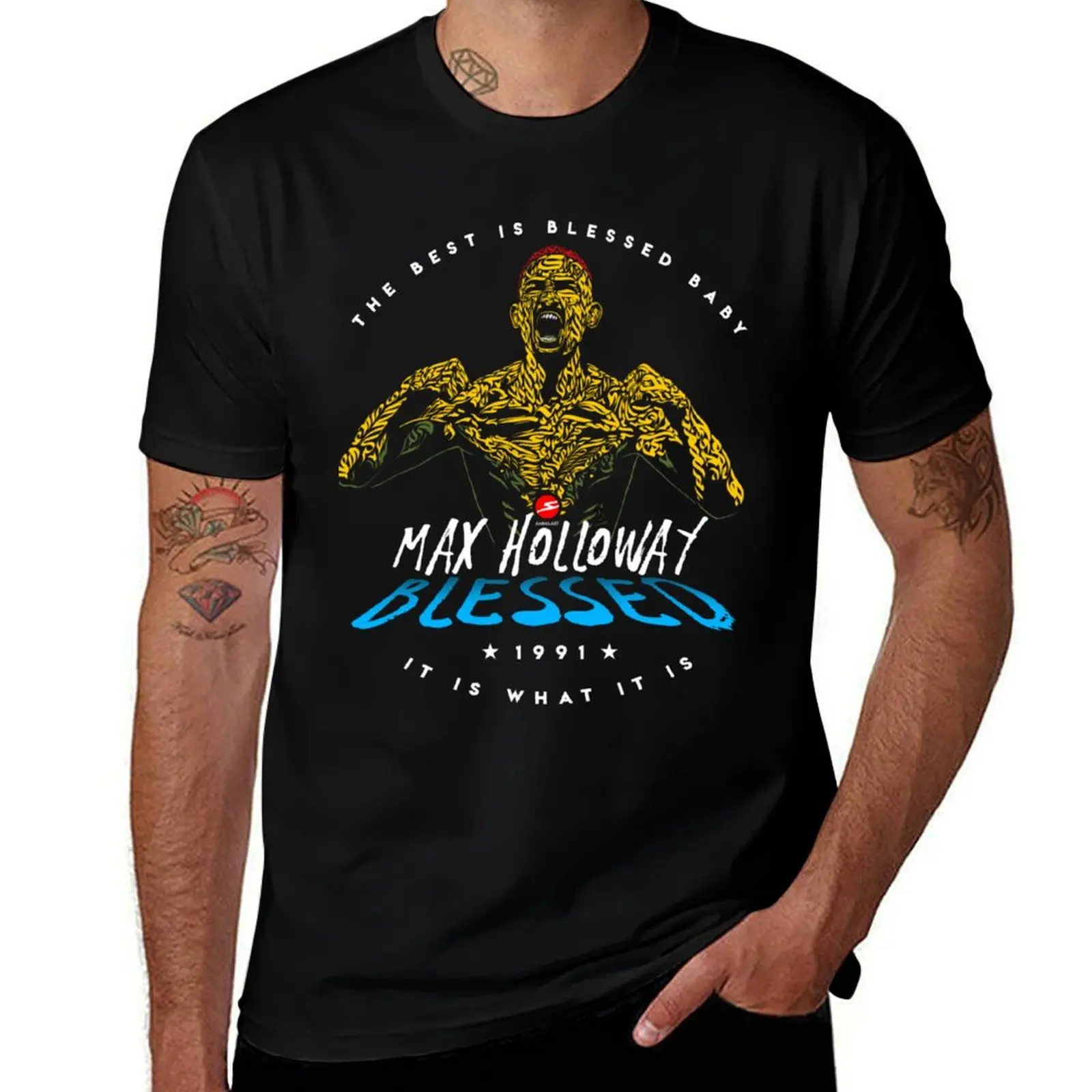 Blessed Holloway T-Shirt Anti-Wrinkle Short Sleeve T-Shirt