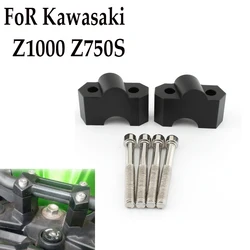 For KAWASAKI Z750 2004 2005 2006-2011 Z1000 2007 2008 2009 Z 750 1000 Motorcycle CNC Handlebar Riser Clamp Adapter Bar Mount
