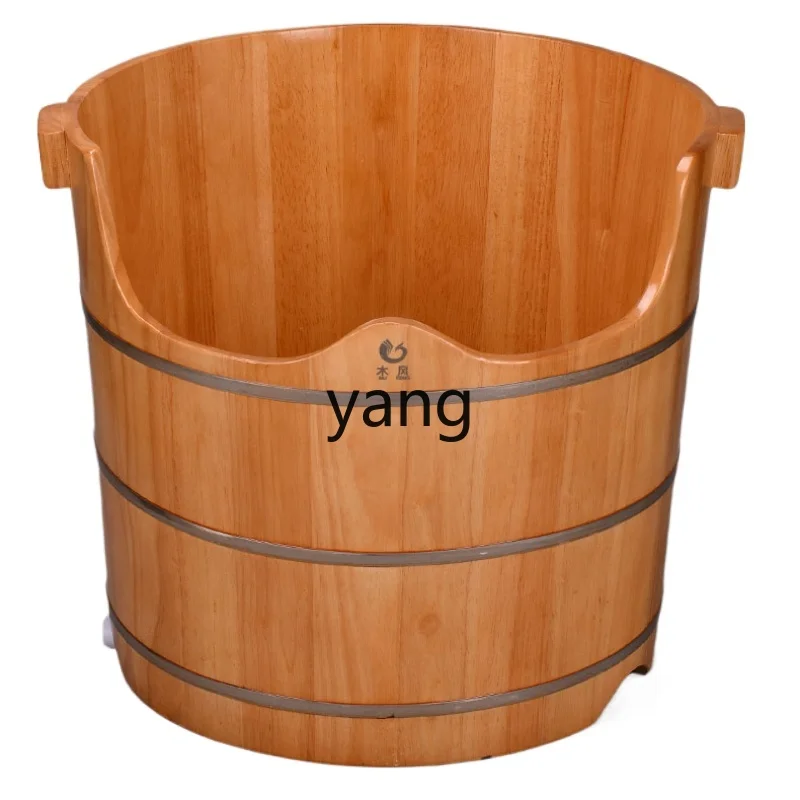 

L'm'm Bath and Washing Basin for Women Only Half Body Fumigation Bucket Waist Bubble Hip Wooden Basin