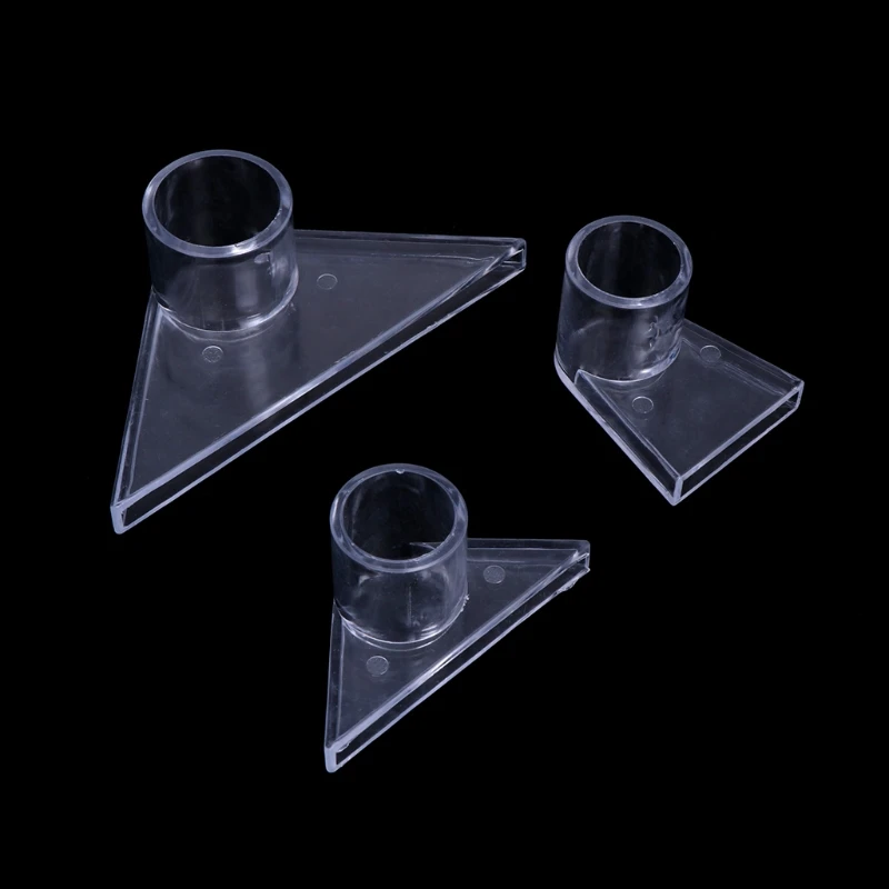 Aquarium for Tank Outlet Pipe Connector Transparent Plastic Duckbill Design