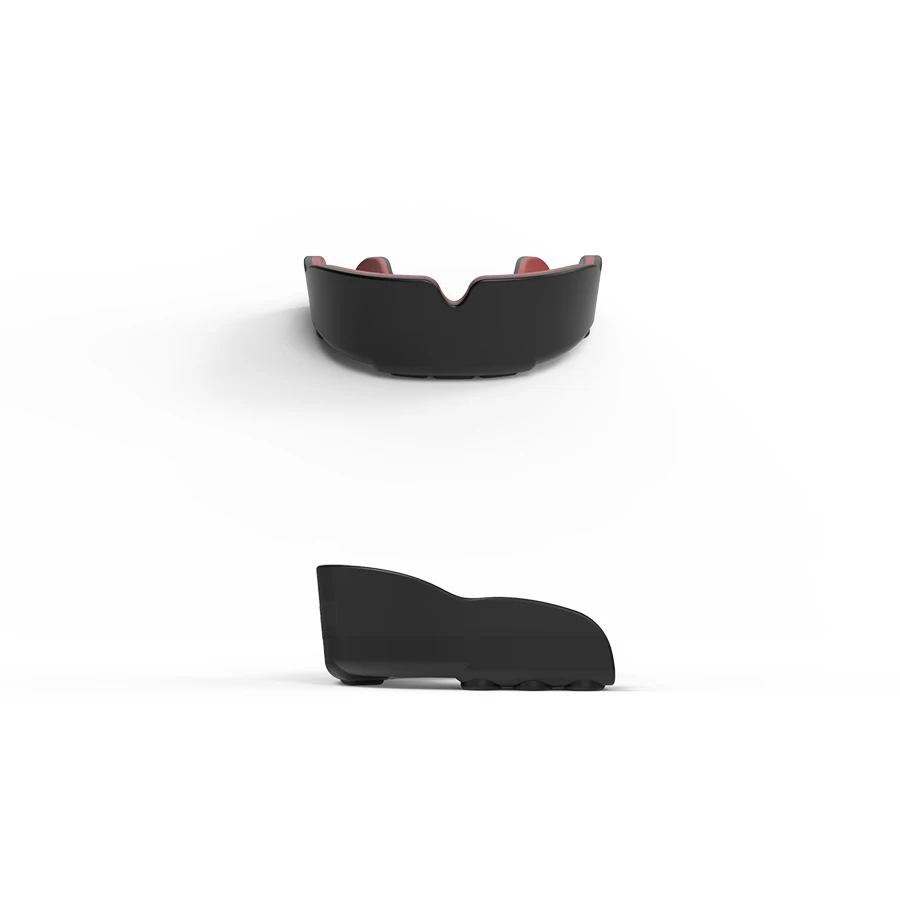 1pc Black Red Adult Professional Combat Sports Mouth Guard Football Basketball Boxing Training Sports Mouthguard