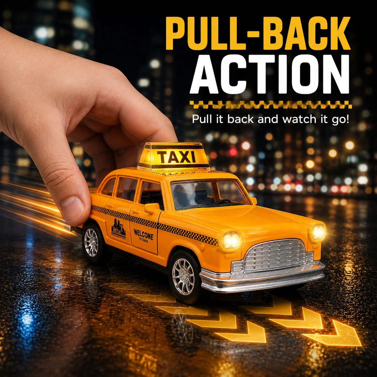 1:32 Diecast NYC Taxi Cab Mode - đánh giá và giá Kids Toys Nyc