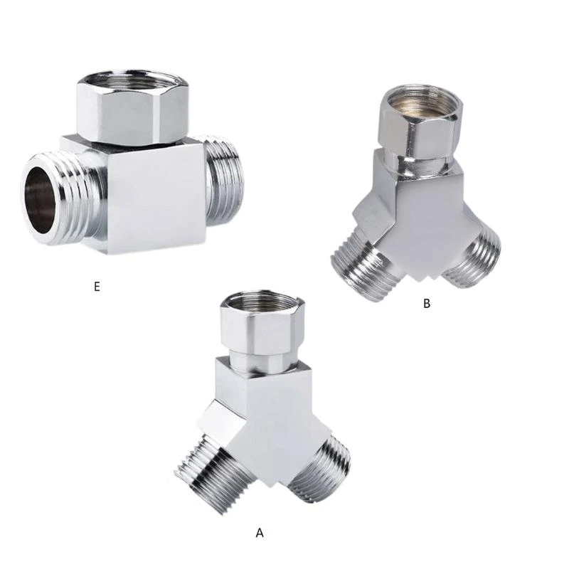 Sambungan Pipa Air untuk Layanan Air, Cocok untuk Penggunaan di Rumah & Apartemen, Sambungan Pipa Air 3 Arah yang Praktis dan Panjang