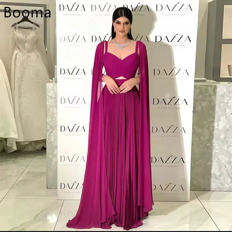 

Booma A-Line Simple Evening Dresses Pleat Long Backless Formal Dresses for Women Elegant Prom Gowns Custom Made 2025