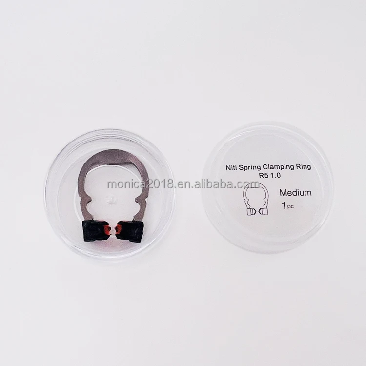 den tal Orthodontic Spare Parts den tal Tools Niti Clamp Rings den tal Dam Clip NITI RING for Molar/High-Crown